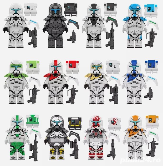 Set 12 Minifigurine tip Lego Star Wars Delta Squad Clone Troopers