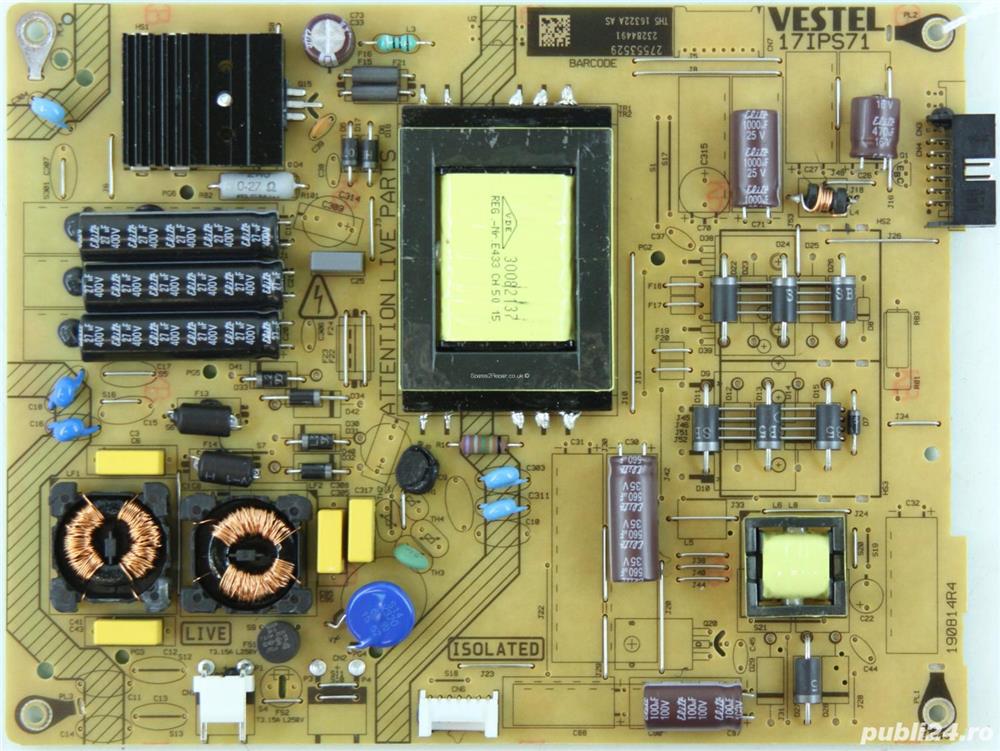 Sursa de alimentare noua  17IPS71 190814R4 alimentare back-light Edge