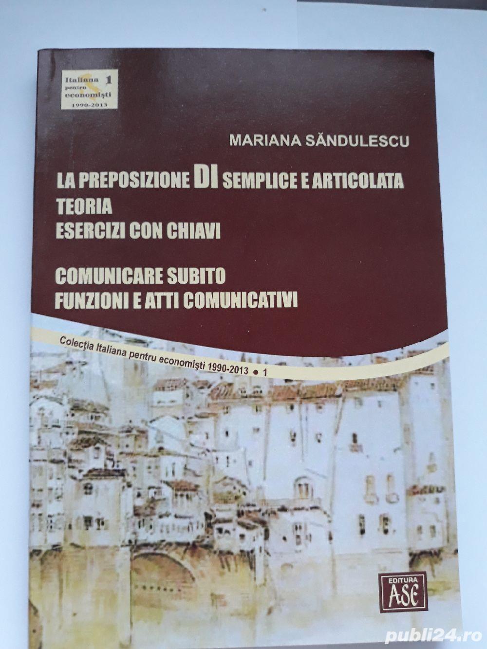 Limba italiană pentru economiști - Mariana Săndulescu
