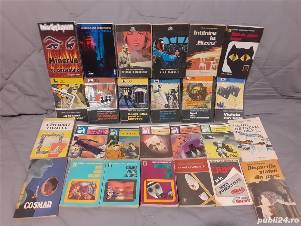 Rodica Ojog Brasoveanu carti politiste (26 vol)