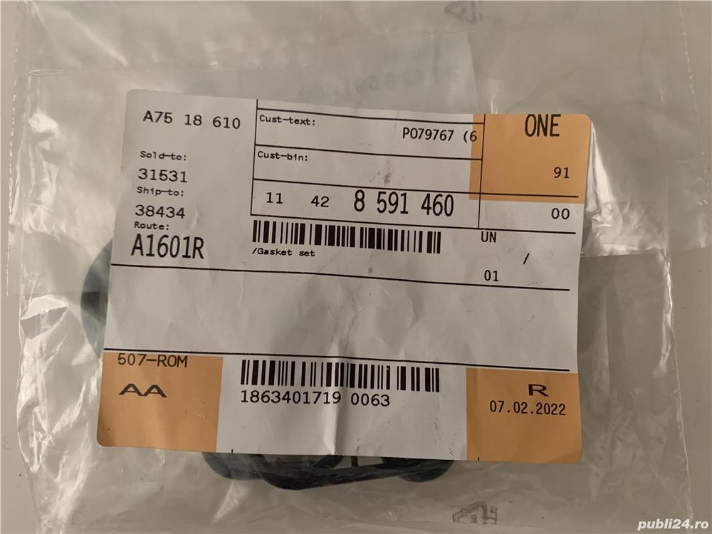 kit garnituri corp filtru de ulei BMW 