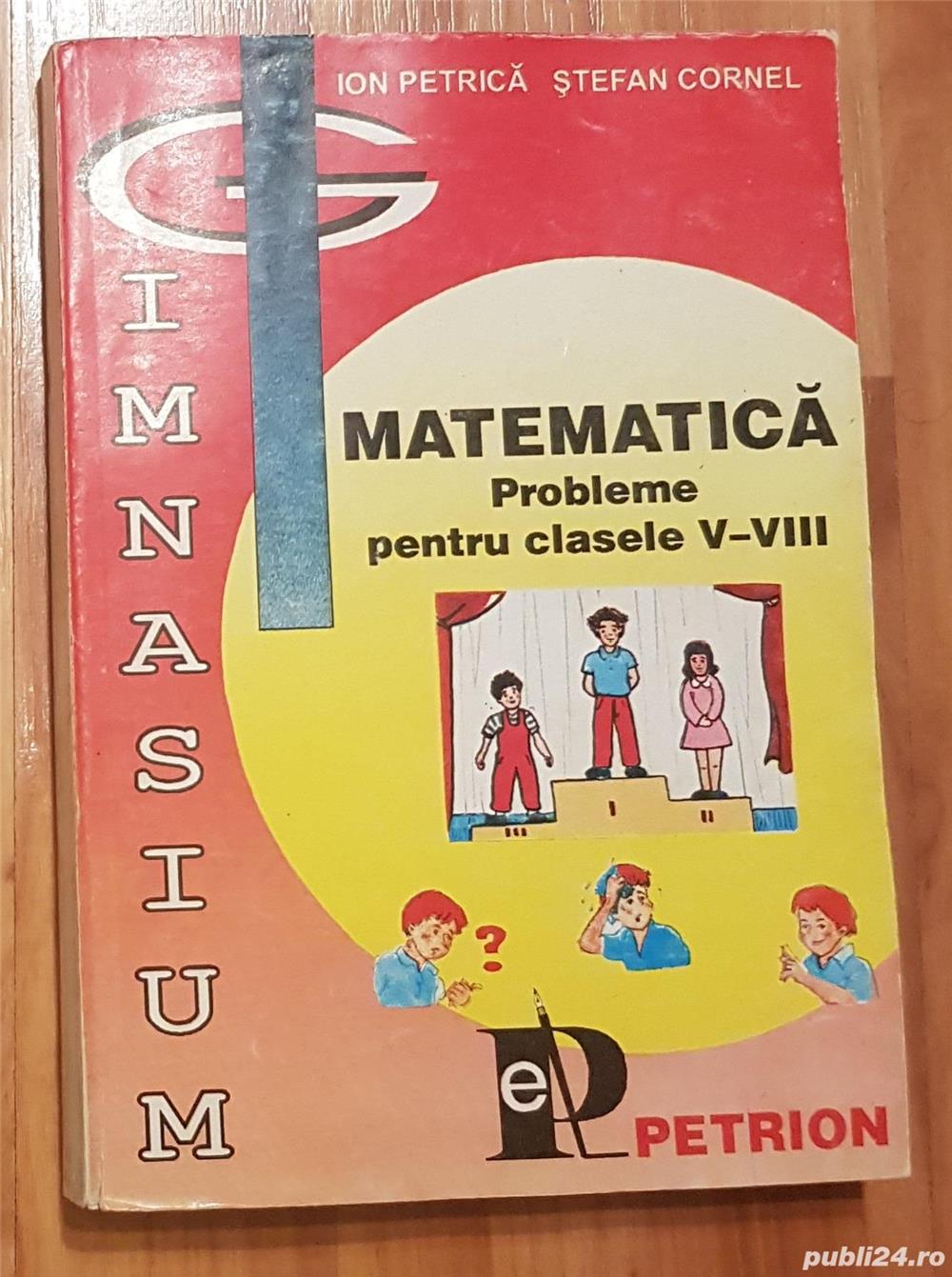 Matematica. Probleme pentru clasele V-VIII de Ion Petrica