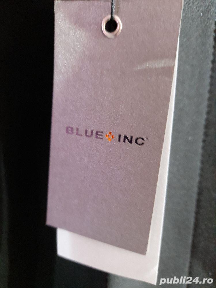 Vind costum barbati negru simplu "Blue Inc" din London mar.42-44 L