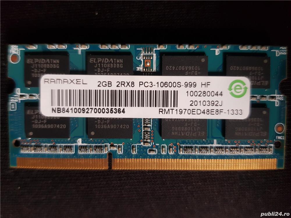 Vand memorii laptop SODIMM Samsung 4GB DDR4, DDR3 si DDR2