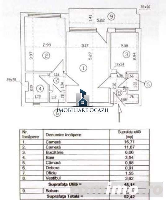 Vanzare Apartament 2 Camere Semidecomandat Berceni-Straduintei