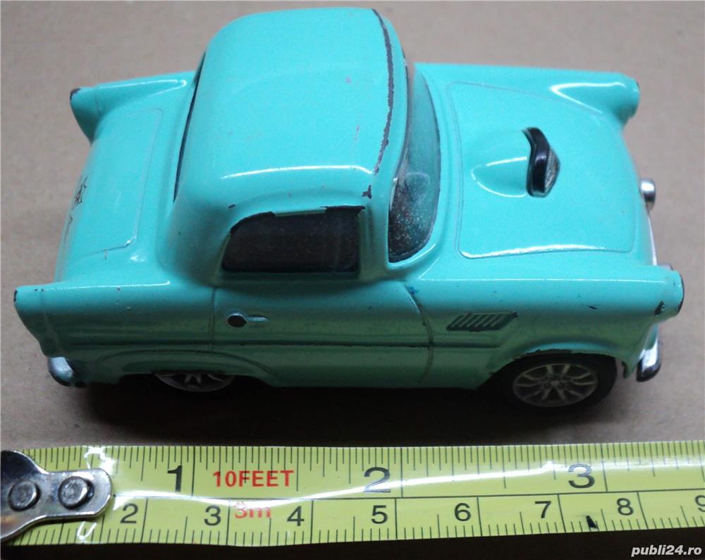 Jucarie VINTAGE masinuta verde metalica