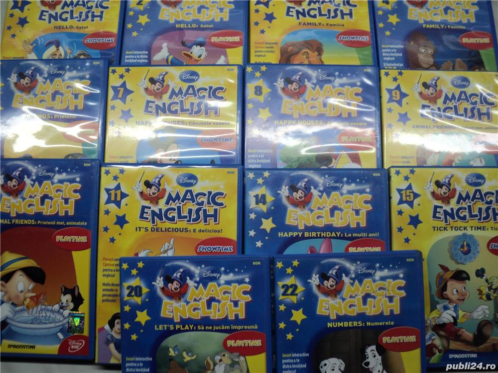 Colectie DVD Magic English Disney Lectii interactive engleza