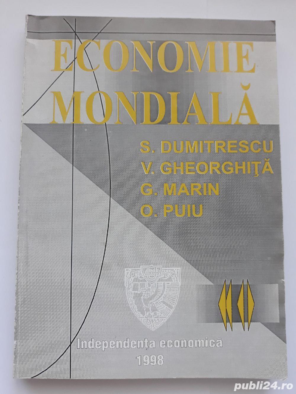 Manual Economie mondiala -  S. Dumitrescu.