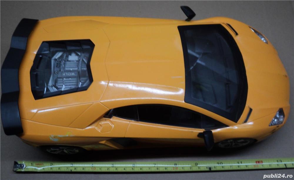 Jucarie VINTAGE masinuta Lamborghini galbena
