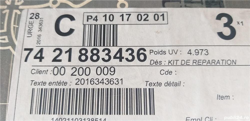 Pompa hidraulica ambreiaj renault midlum