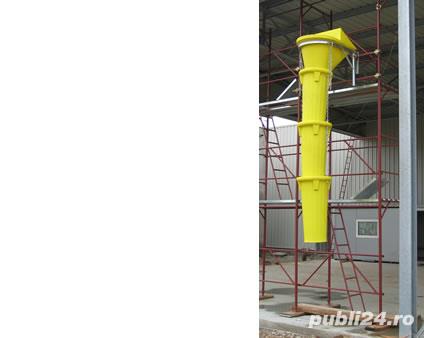 Tubulatura evacuare moloz (tobogan)