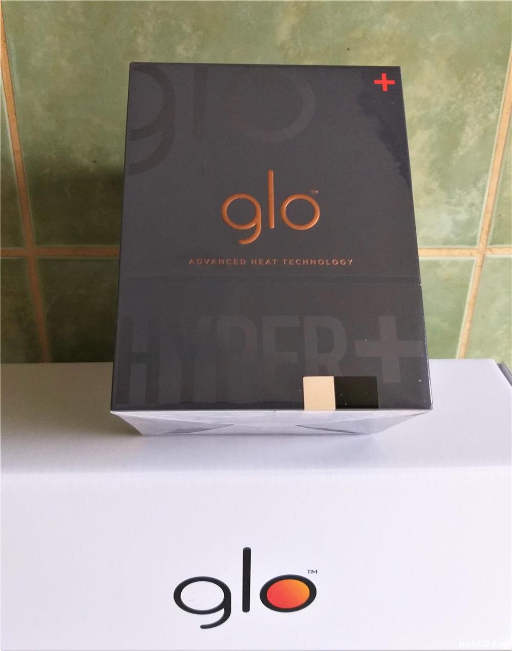 Dispozitiv Starter kit Glo Hyper+ Uniq negru crem (nou-sigilat)