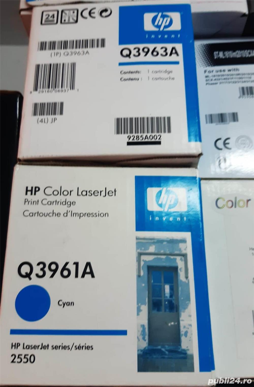 Cartuse toner hp color laser noi, sigilate, originale 100%