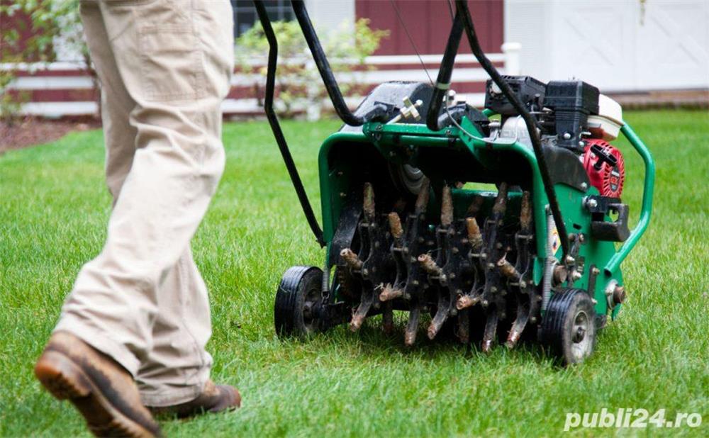 Inchiriere aerator  scarificator -profesional