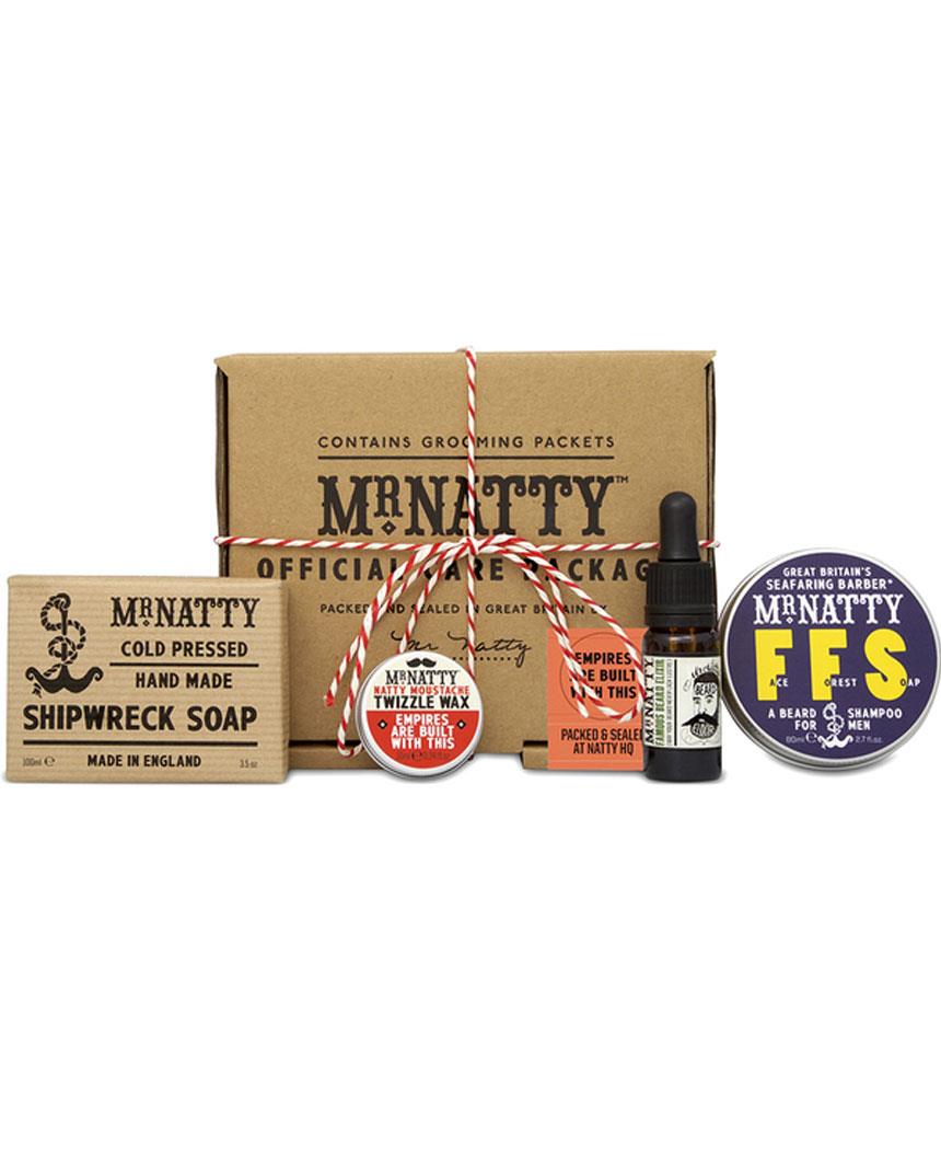 MR.NATTY set/kit official care package ,best shave kit ever MADE IN UK