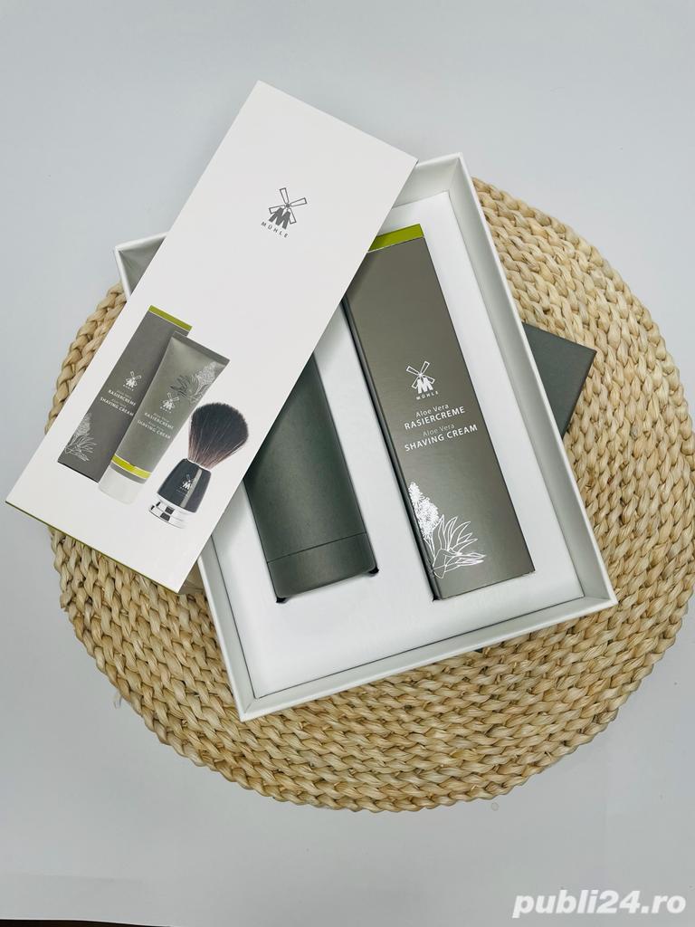 MUHLE set/kit ras/barbierit crema ras si perie/pamatuf MADE IN GERMANY
