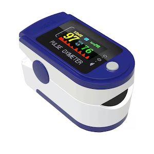 Pulsoximetru pentru uz casnic.Afisaj digital in 4 culori,nou.