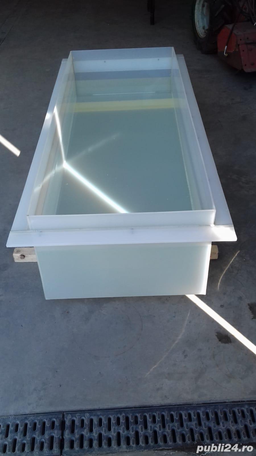 Cuve, bazine, rezervoare plastic polietilena  polipropilena