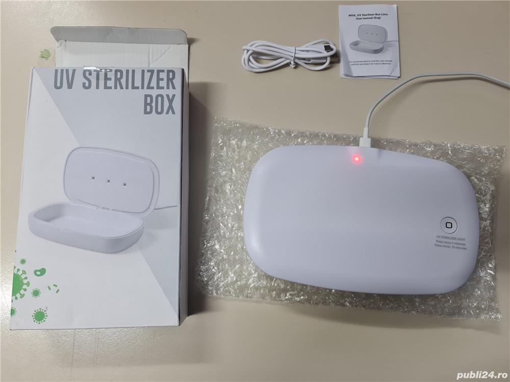cutie UV Sterilizer box Linix pentru telefon chei ochelari etc
