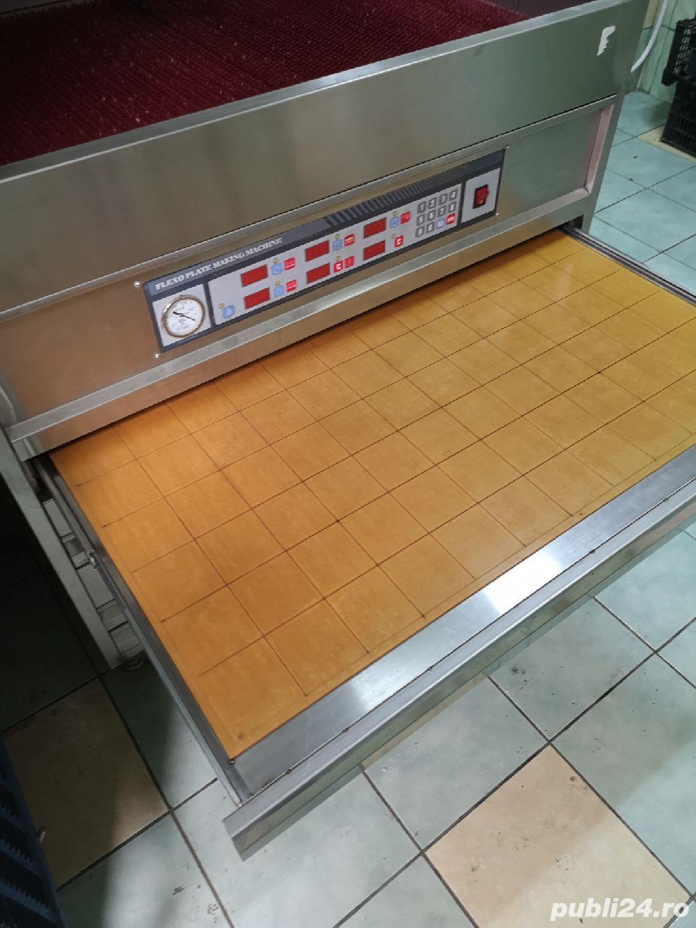 Masina semiautomata clisee flexografice 