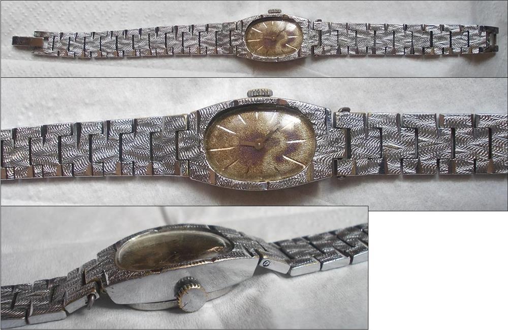 Ceas de dama rusesc LUCH, cal. 1800, 15 rubine, functional