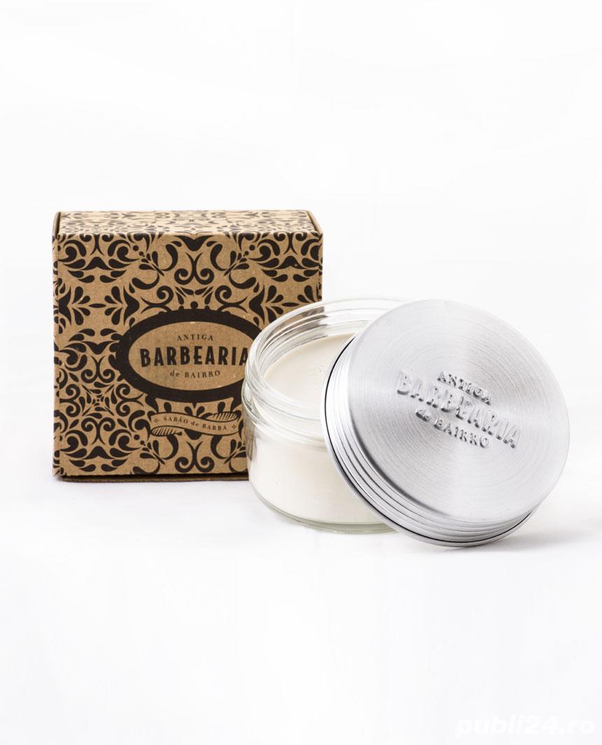 BARBEARIA sapun pt ras/barbierit deosebit in borcan MADE IN PORTUGALIA