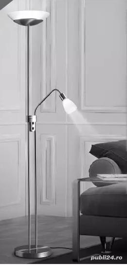 Lampadar nichel&sticlă