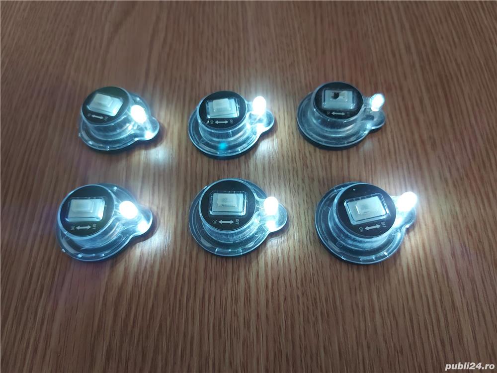 Lampi mici cu led, inclusiv baterii, buc = 6