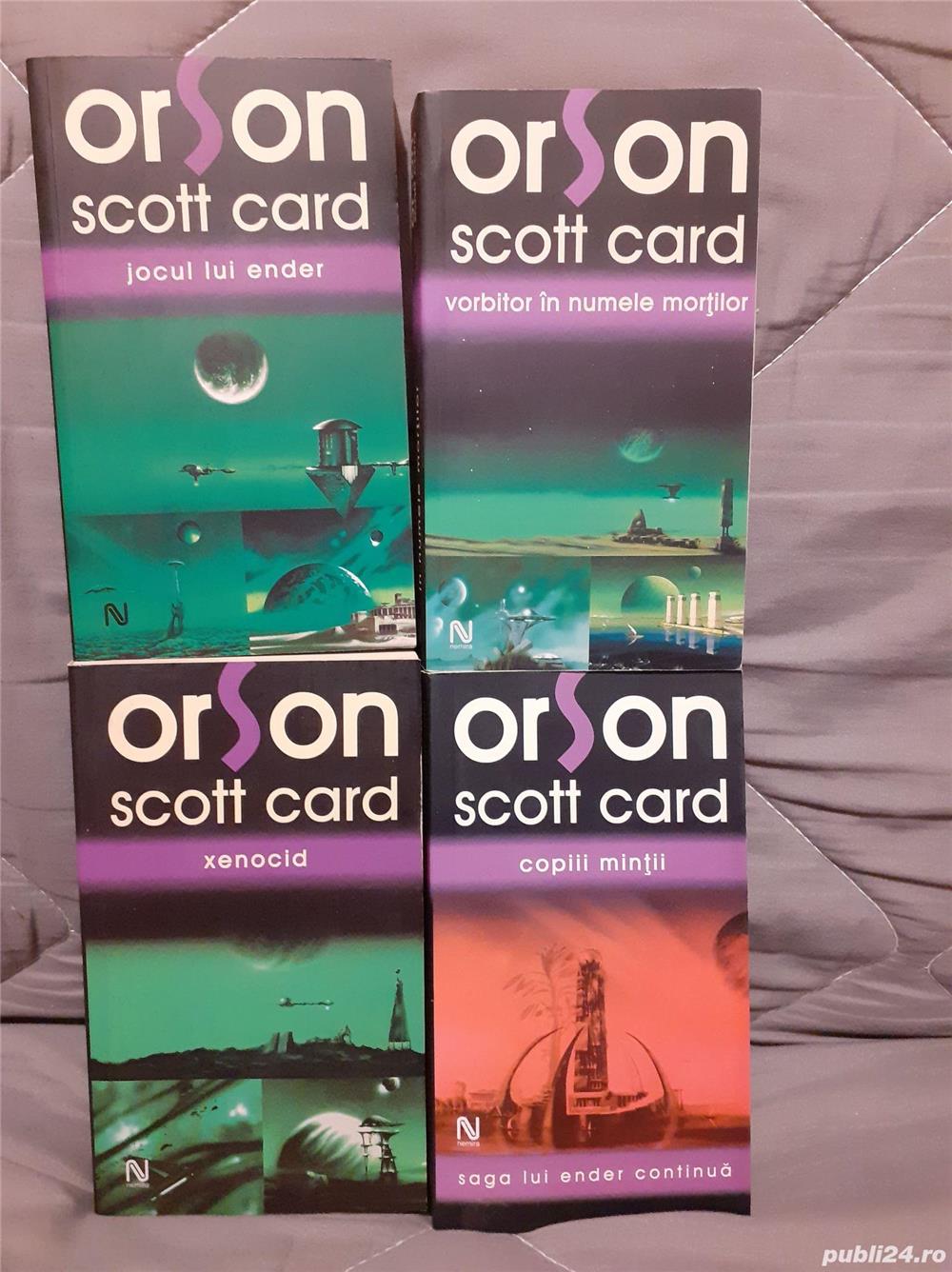 Jocul lui Ender tetralogie-Orson Scott Card (4 vol)
