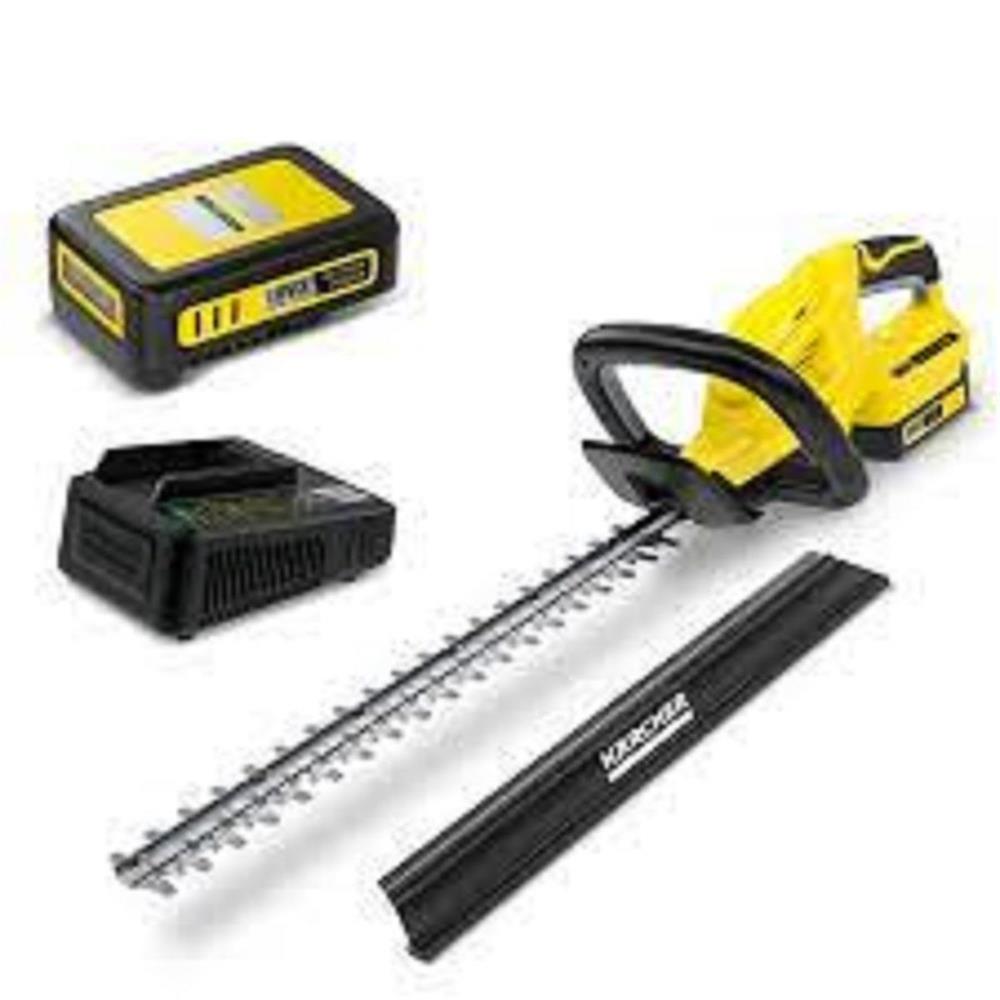 Vand Trimmer Foarfeca electrica gard KARCHER HGE 18-45, acumulator+incarcator NOU Pret 999 Lei