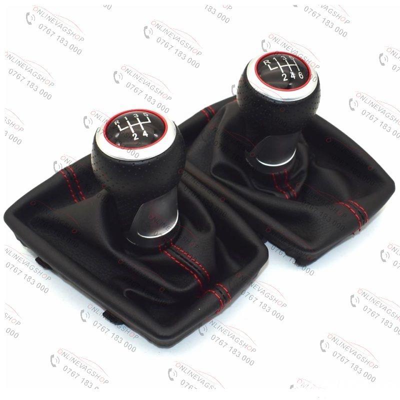 Nuca piele perforata S-line Audi A4 B6, Audi A4 B7 + manson