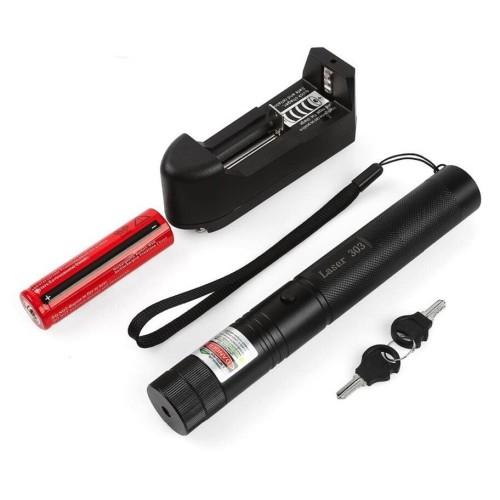 LASER Pointer VERDE raza 10km aratator laser 