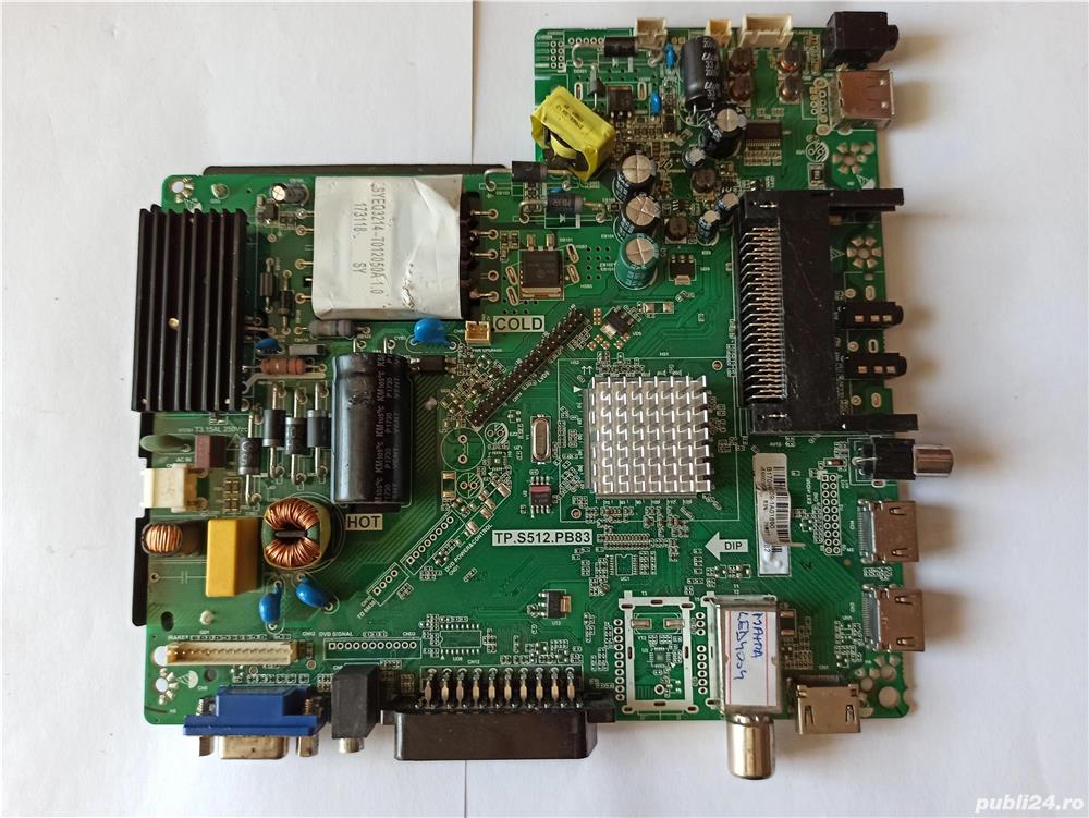 Placa digitala tv. Manta LED4004 TP.S512.PB83