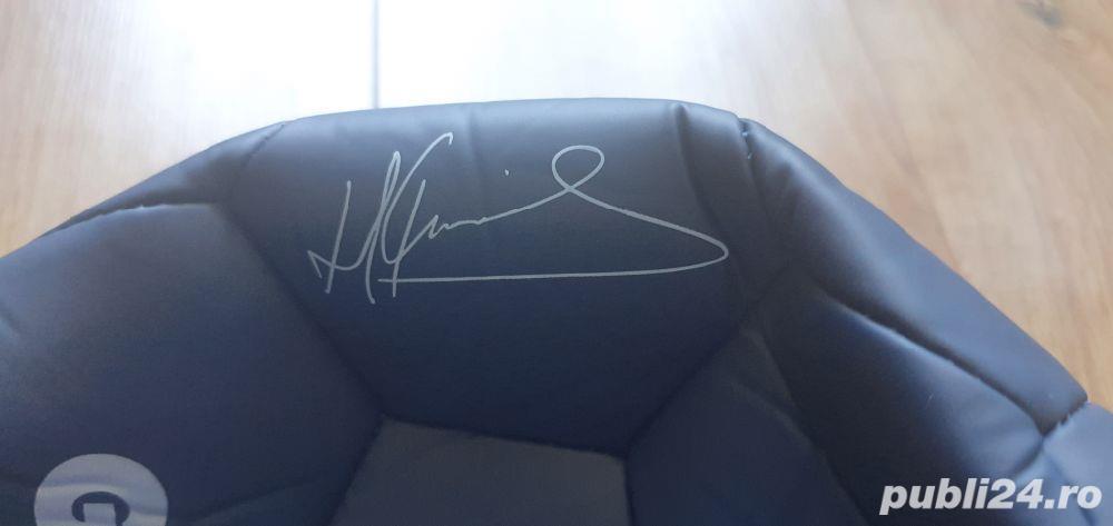 minge fotbal Gillette cu autograf Ianis Hagi
