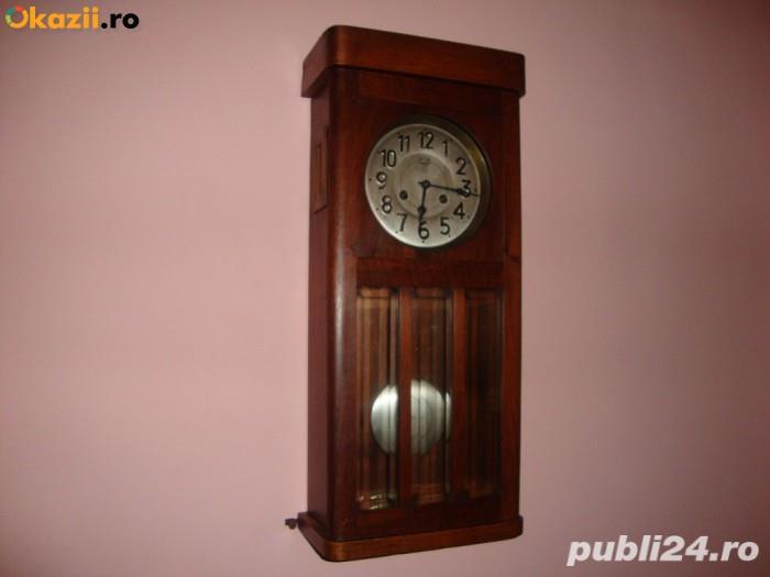 Pendula JUNGHANS peste 100 ani vechime, perfecta stare