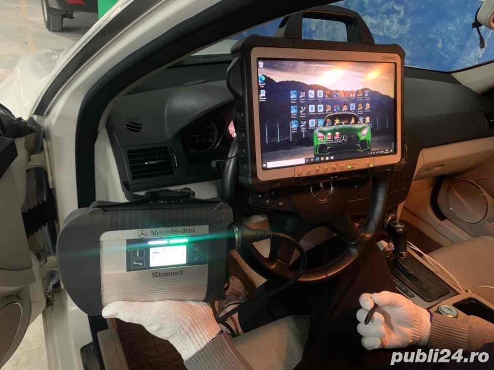 Efectuez diagnoza auto cu tester mercedes star xentry