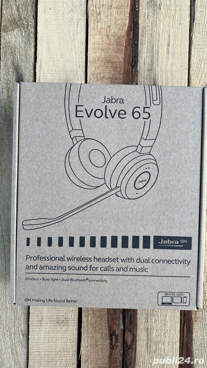 Căști cu microfon JABRA EVOLVE 65
