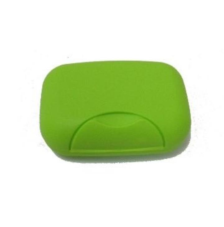 Savoniera noua din plastic verde