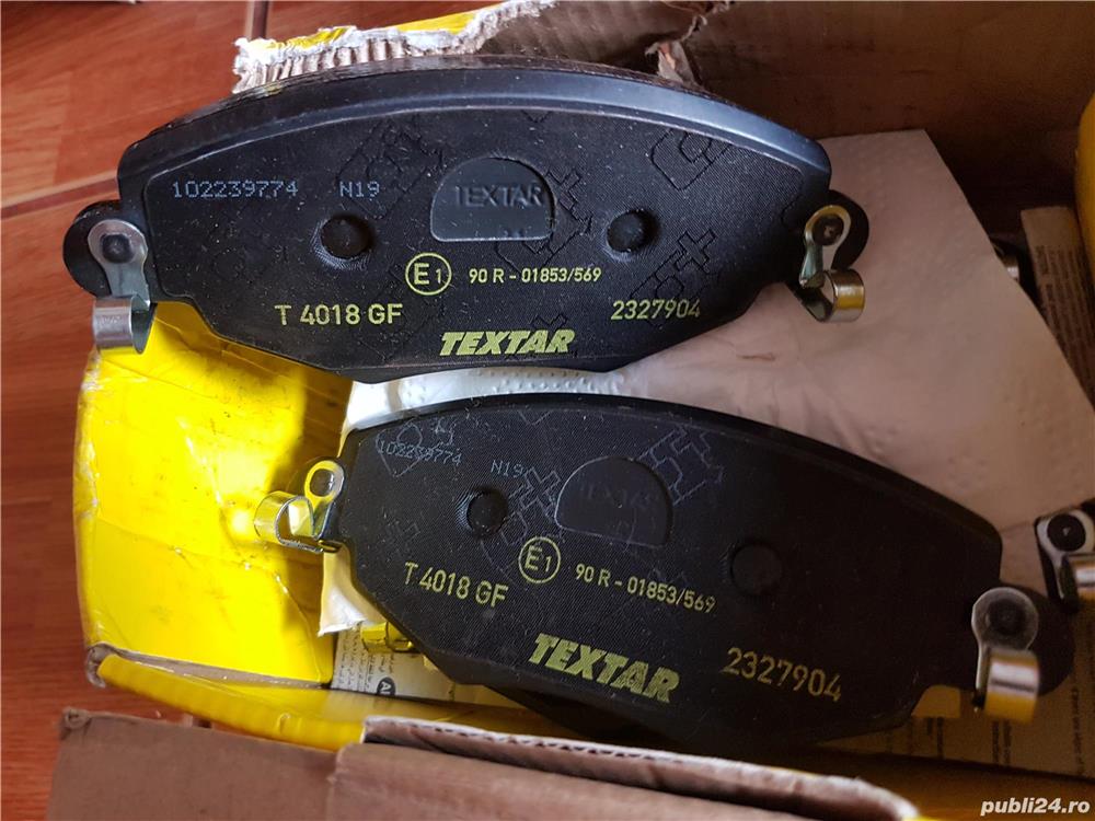 Placute frana fata Textar  2327904 , pentru Ford Mondeo  (2000-2007) si Jaguar X-Type dupa 2001 