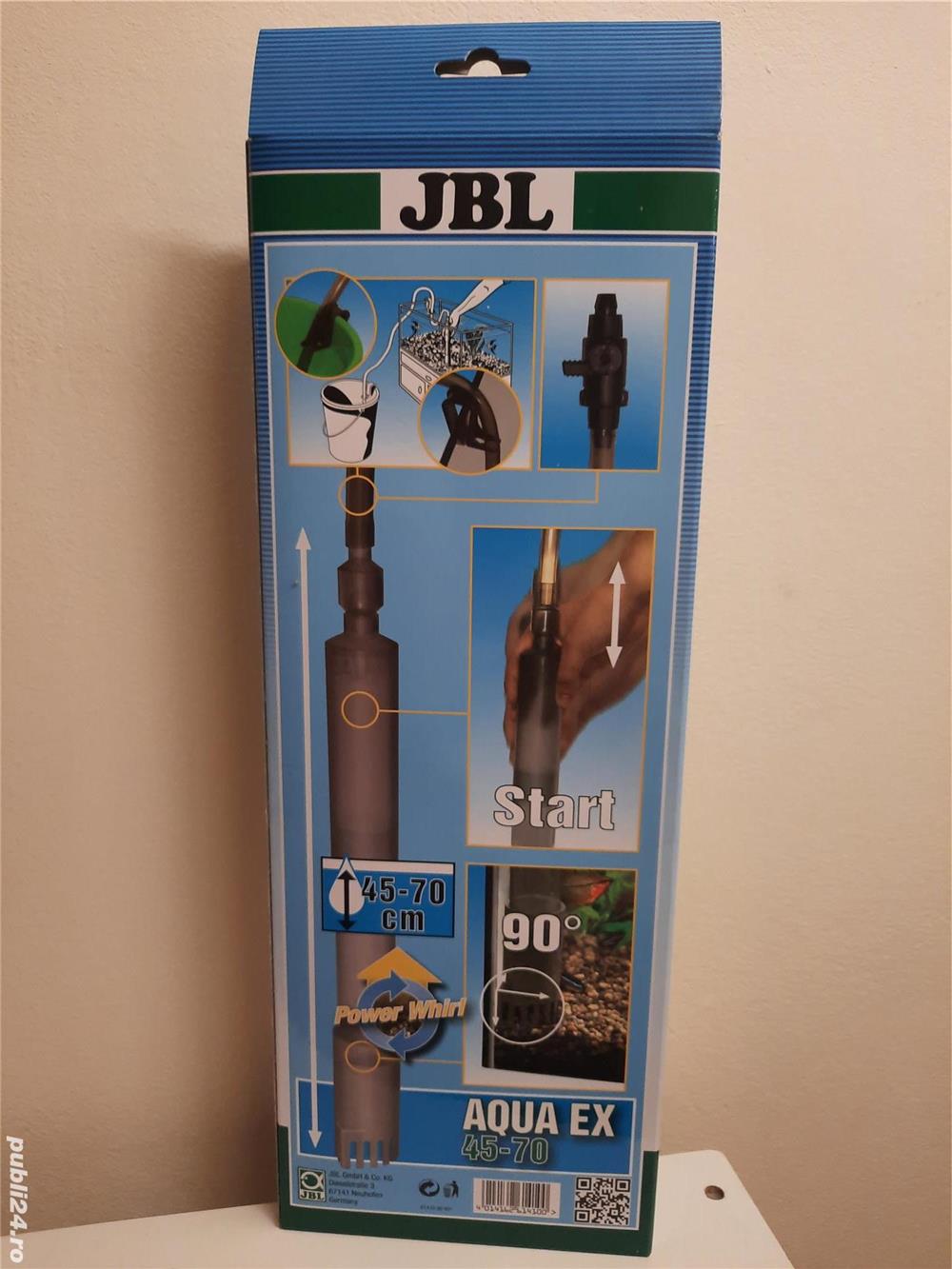 Vand curatator substrat acvariu JBL Aqua EX 45-70 cm, NOU in cutie, Vand curatator substrat acvariu JBL Aqua EX 45-70 cm, NOU in cutie,