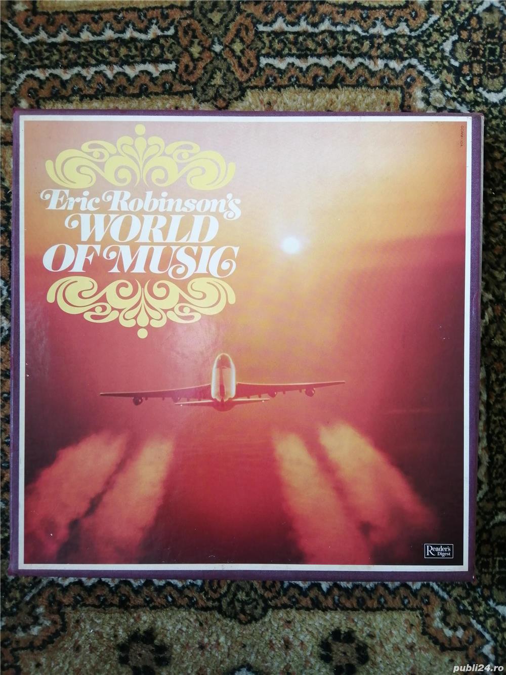 Vand colectie de 10 discuri (box set) Eric Robinson's World Music