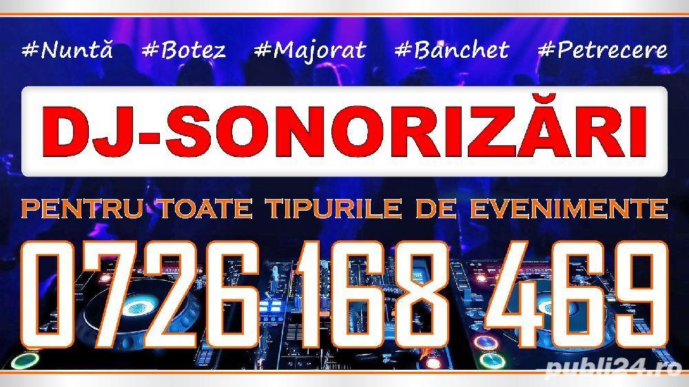 Sonorizari cu DJ + lumini + fum - pentru toate tipurile de evenimente 