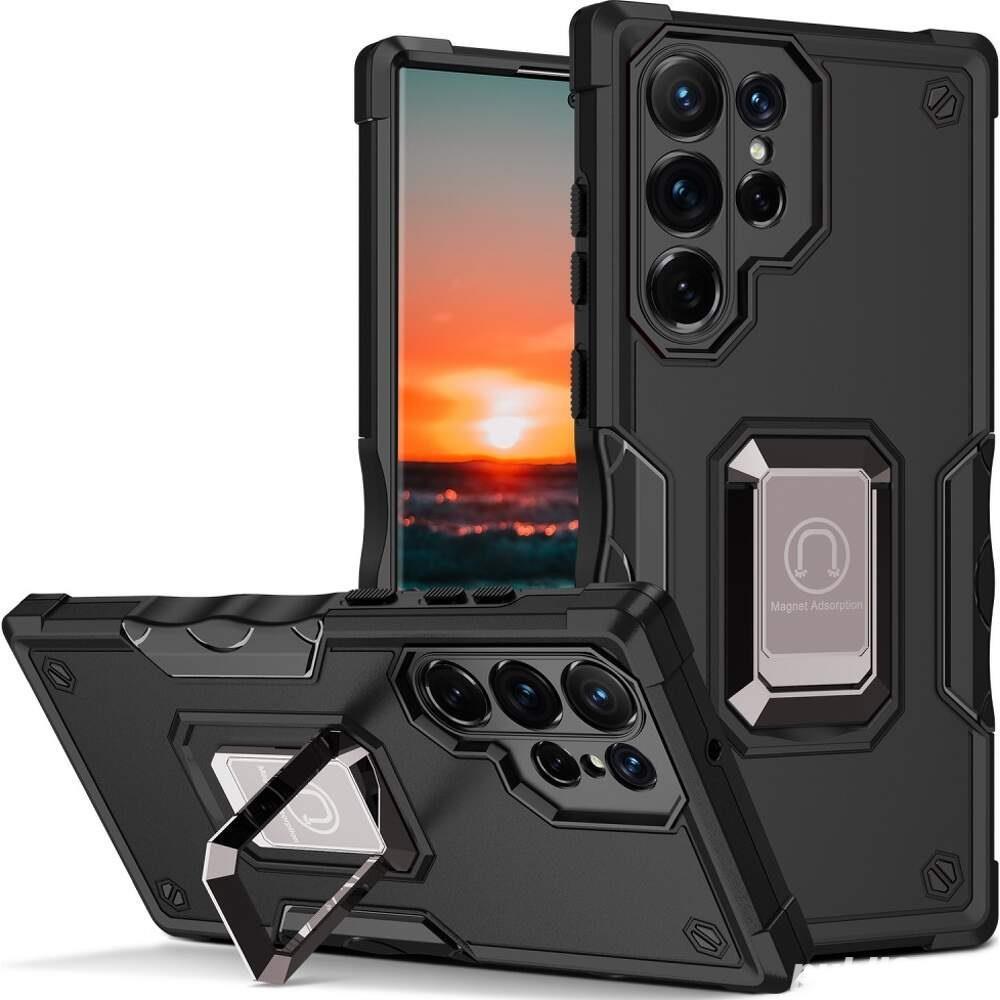 Husa premium + Folie ecran SAMSUNG Galaxy S22 Ultra 5G modele diferite