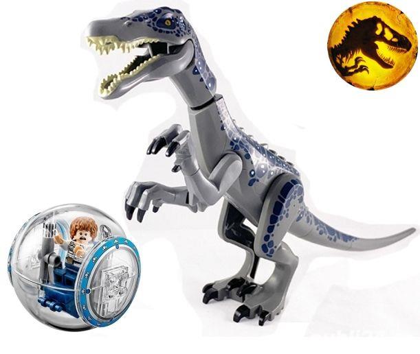 Dinozaur urias tip Lego de 30 cm: Baryonyx