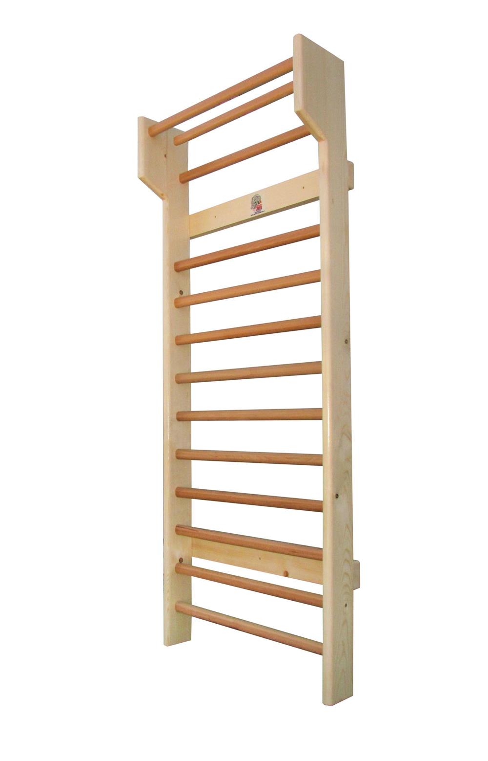 Spalier Gimnastica SCHROTH, 200x80 cm, Lacuit Natur 13 Bare - M2.120L