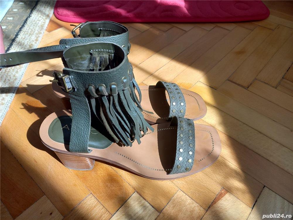 Sandale ALDO piele marimea 38 DEOSEBITE