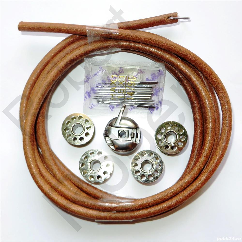 Curea piele naturala Suveica Mosoare Ace Ulei pt masini cusut Ileana Veronica Singer Monica Pfaff sa