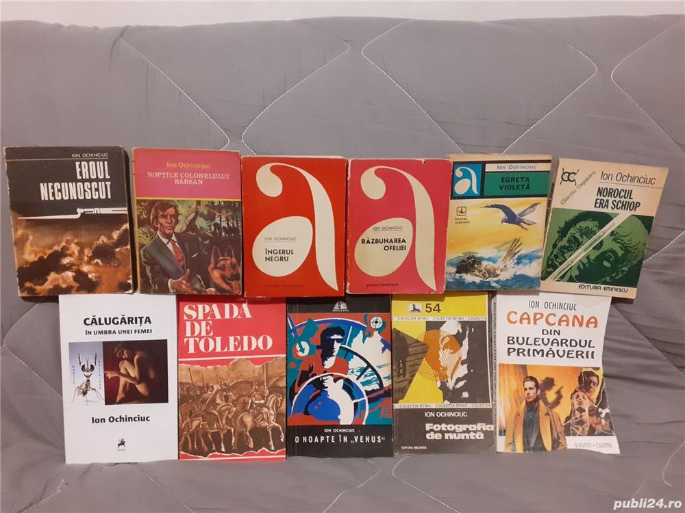 Ion Ochinciuc carti politiste (11 vol)