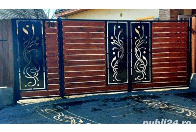 Porți metalice, porți cu lemn, plase de gard