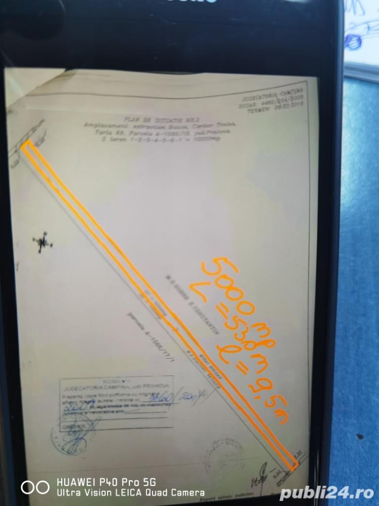 Baicoi Prahova 5000mp extravilan in Tintea